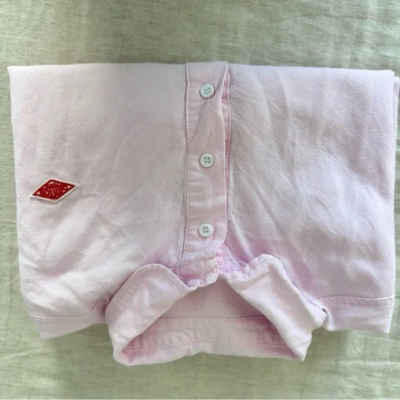 Danton France women’s Pink Long-Sleeve round collar pullover  Shirt - Picture 7 of 11